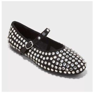 A New Day™ - Issa Rhinestone Mary Jane Ballet Flats